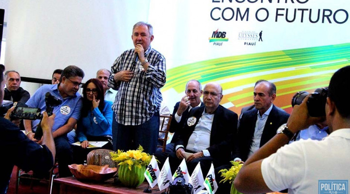 Ex-ministro da Fazenda Henrique Meirelles no Piauí